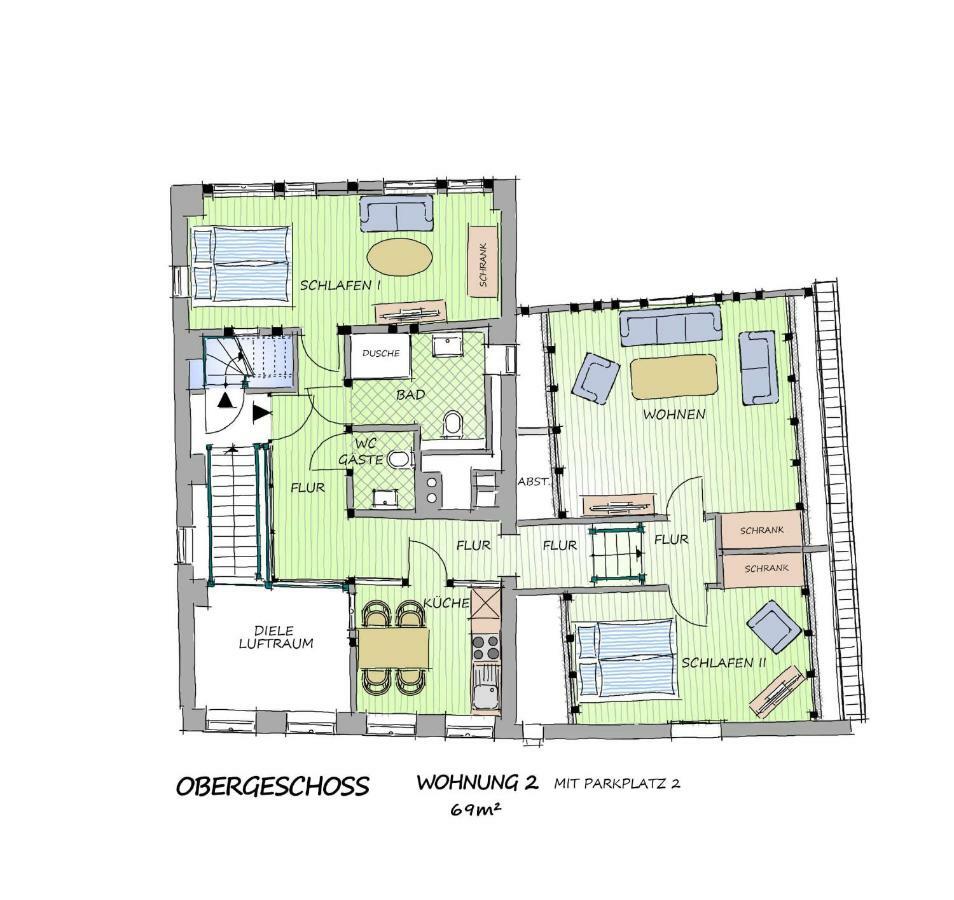 Gaestehaus Altstadtzauber Luneburg Ngoại thất bức ảnh
